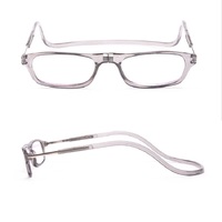 Ready-made folding magnet plastic frame glasses with diopters R1009 (from 20 pieces)