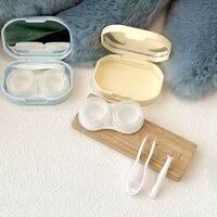 Mini soft contact lens kit TZ021黄蓝盒小狗
