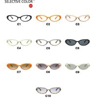 Plastic glasses with blue light protection for women 8094-PN