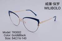 Оправа металл + TR90 ультратонкая с флексом Wilibolo TR3002