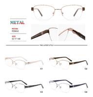 Nylor metal frames for glasses with spring hinges Big City RD9002