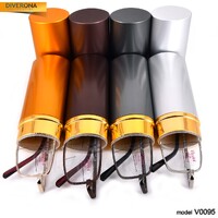 Очки в футляре тубус VIZZINI V0095, диоптрии +0,75 до +6,0 (шаг 0,25); -1,00 до -6,00 (шаг 0,50)