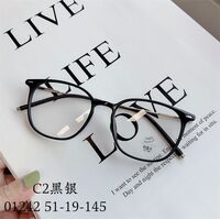 Hybrid frame, metal + TR90, with Blue Block coating SANTA 01242