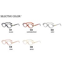 Plastic glasses with blue light protection for women 7222-PN