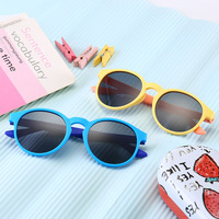 Polarized silicone sunglasses with UV400 protection for kids T11003