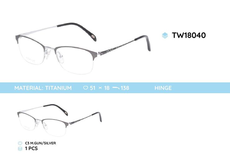 Titanium frames TW18040