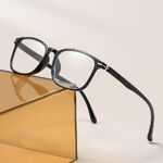 Plastic TR90 glasses for reading, with Blue ray cut protection, diopters from +0.00 to +4.00, RMC=62-64, KY008-2平光