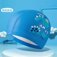 Polyvinylchloride waterproof swimming cap for adults 羽克PU帽-YU