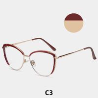 Оправа для очков комбинированная (металл + TR90) с защитой от синего света, с флексом FA87069