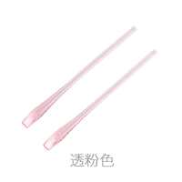 Plastic glasses sleeves, length 72 mm, hole 1.4 mm (price for a  pair)