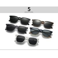 Plastic round polarized sunglasses Elit 10040-EL