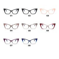 Plastic glasses with blue light protection for women 28075-PN