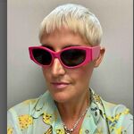 Plastic cat-eye sunglasses for women Elit 9181-EL