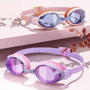 Swimming children's (3-14 years) waterproof anti-fog goggles AK9600-YU