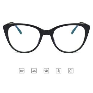 Plastic glasses with blue light protection for women 2479-PN