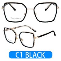 Combined frame (metal + TR90) or glasses with blue light protection, with spring hinges FA87089 