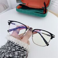 Hybrid frame, metal + TR90, with Blue Block coating SANTA 1579