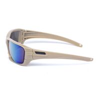 Safety shockproof tactical goggles +3 caps 战术-全框-套装