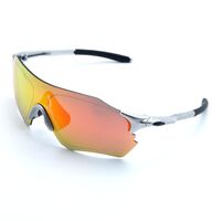 Очки защитные противоударные спортивные +3 насадки 骑行套装dxgs