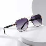 Plastic + metal retro sunglasses Elit ZTT038-EL