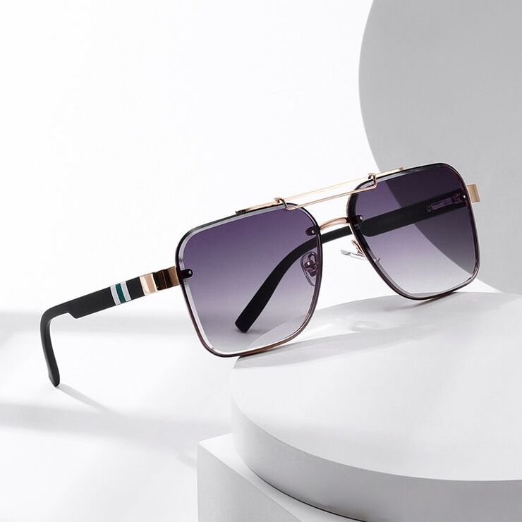 Plastic + metal retro sunglasses Elit ZTT038-EL