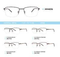 Nylor metal men's frame for glasses MM4036