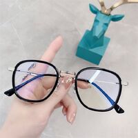 Hybrid frame, metal + TR90, with Blue Block coating SANTA 01001