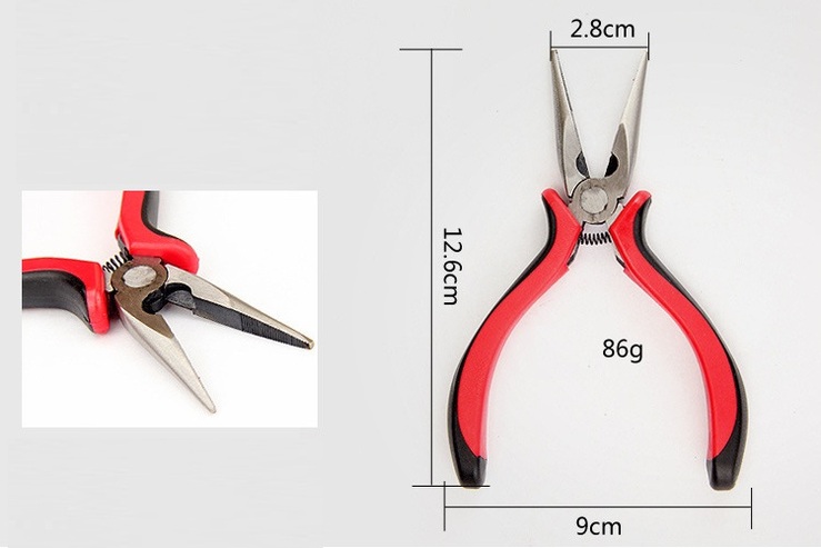 Heavy-duty pointed pliers 1184-K