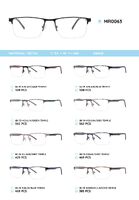 Metal frame with temples made of TR-90 material MR0063