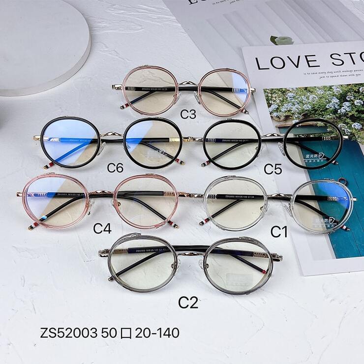 Titanium frames with Blue Ray Cut lenses MAMO ZS52003