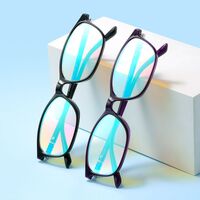 Blue Block TR90 glasses with blue light protection for colorblind people, with case KY2820-4色盲