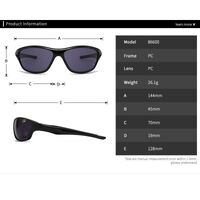 Plastic sports sunglasses for men Elit 86600-EL