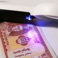 Magnifier with universal backlight, magnifying glass with handle 6H-3-XX, diameter 55 mm, magnification: 7Х