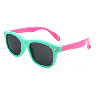 Детские силиконовые солнцезащитные поляризационные очки с защитой UV400 11048-1761-11010