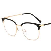 Metal glasses with blue light and UV protection 9659-2-GT