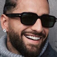 Plastic polarized men's square sunglasses Elit 2418-EL