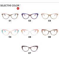 Plastic TR90 glasses with blue light protection for women 5210-PN