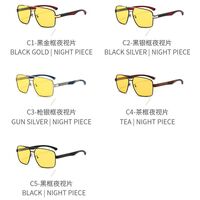 Polarized aluminum-magnesium sunglasses with UV400 protection 2899-3-GT