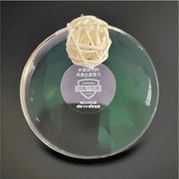 Thin optical plastic lenses 1.67 Blue Cut, Ø70 mm, D:0~-13, blue light protection, with green reflection