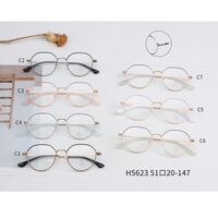 Metal frame MAMO with Blue Ray Cut protection lenses H5623