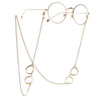 Metal non-slip chain, with glasses, for glasses and masks GL037-2