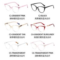 Очки пластиковые TR90 с защитой от синего света 6005-GT