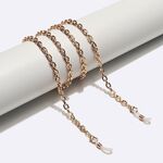 Gold-colored metal non-slip chain, for glasses and masks GL1616