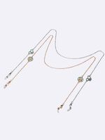 Acrylic glasses chain 2 piece set GM005