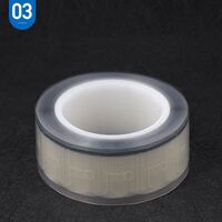 Липкий сегмент (липучки, слиперы, противоскользящие накладки для блокировки оптических линз) для линз, DAS 42*26, 40*28 мм, комплект 1000 шт