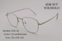 Оправа металлическая ультратонкая Wilibolo G95-45x