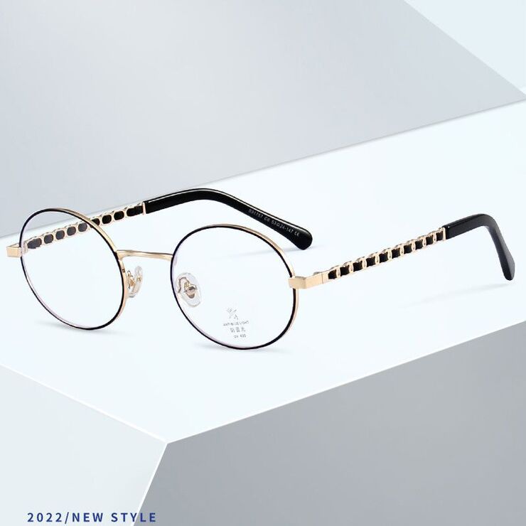 Metal frames with Blue Ray Cut lenses MAMO S31757