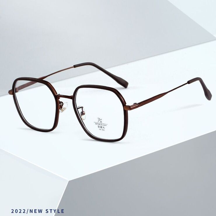 Оправа комбинированная с линзами Blue Ray Cut MAMO M2739