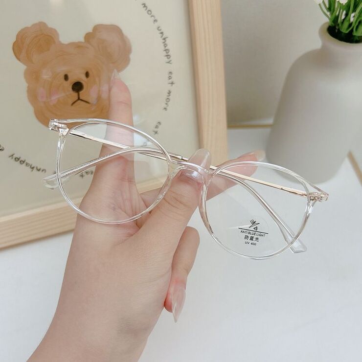 Оправа комбинированная (металл + TR90) с линзами Blue Ray Cut MAMO TR98118