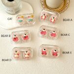Mini soft contact lens kit W806-37透玫红熊